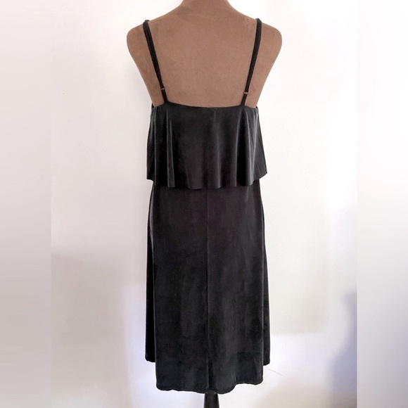 Anthropologie Eri + Ali Aria black slip dress - Picture 6 of 7